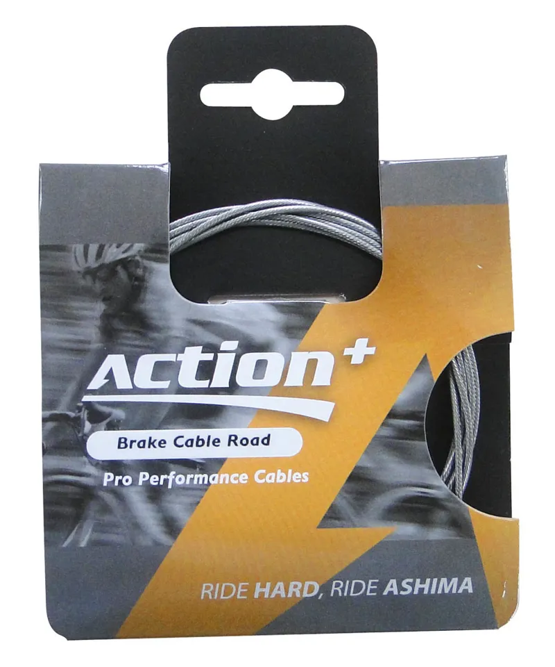Ashima Action Plus Shimano MTB/Road Derailleur Cable in Steel-1